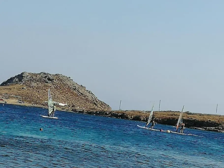 Blue Waves Suite Mykonos Kalafatis Hébergement de vacances